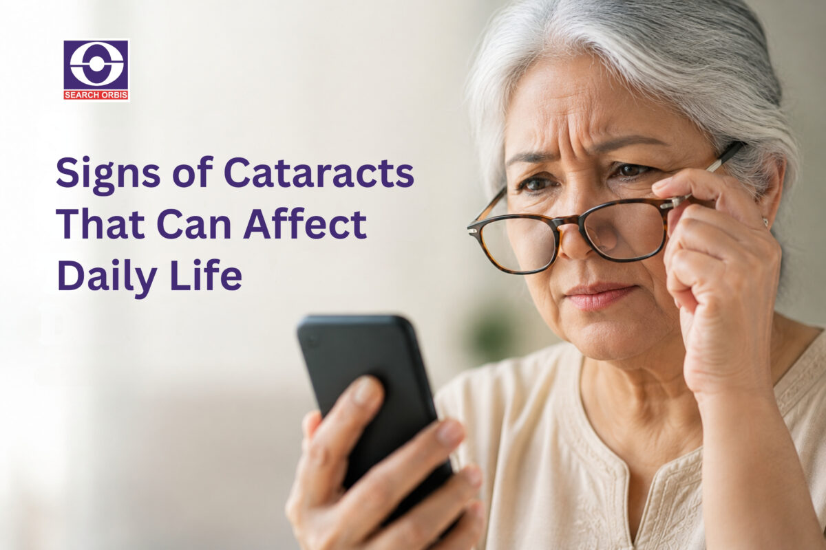 Signs of cataracts that can affect daily life